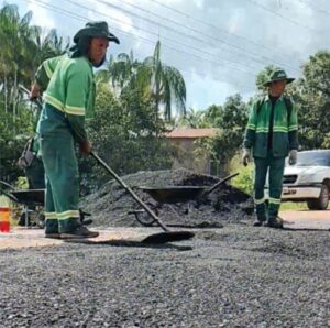 Imagem da notícia - OPERAÇÃO TAPA BURACO